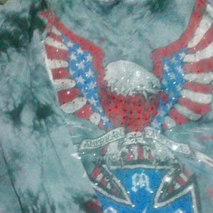 Affliction womans long sleeve blouse